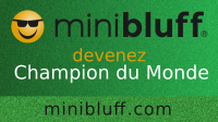 Magali joue au Minibluff